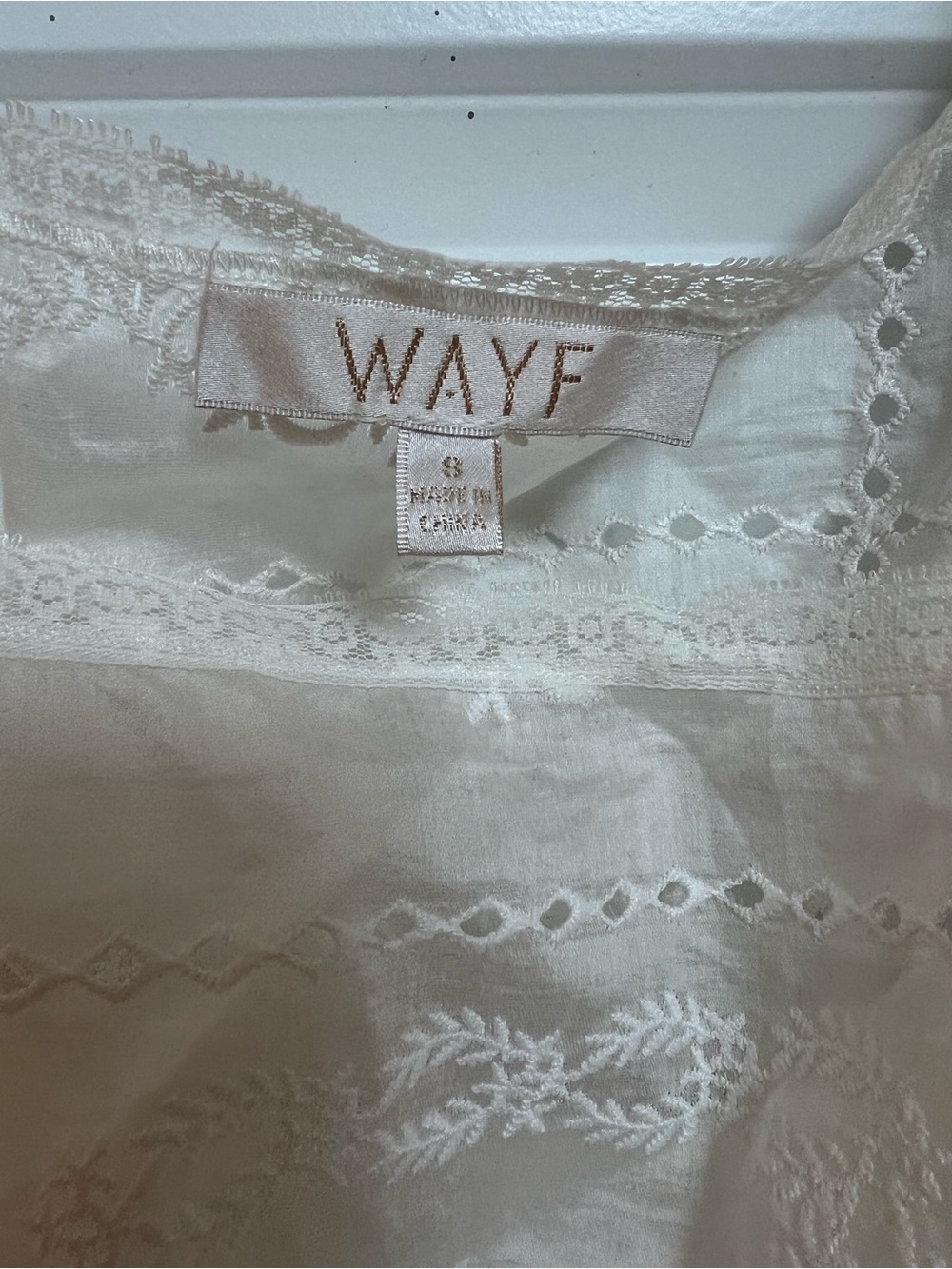 Rosalie Embroidered Midi Dress size sm - Picture 7 of 7